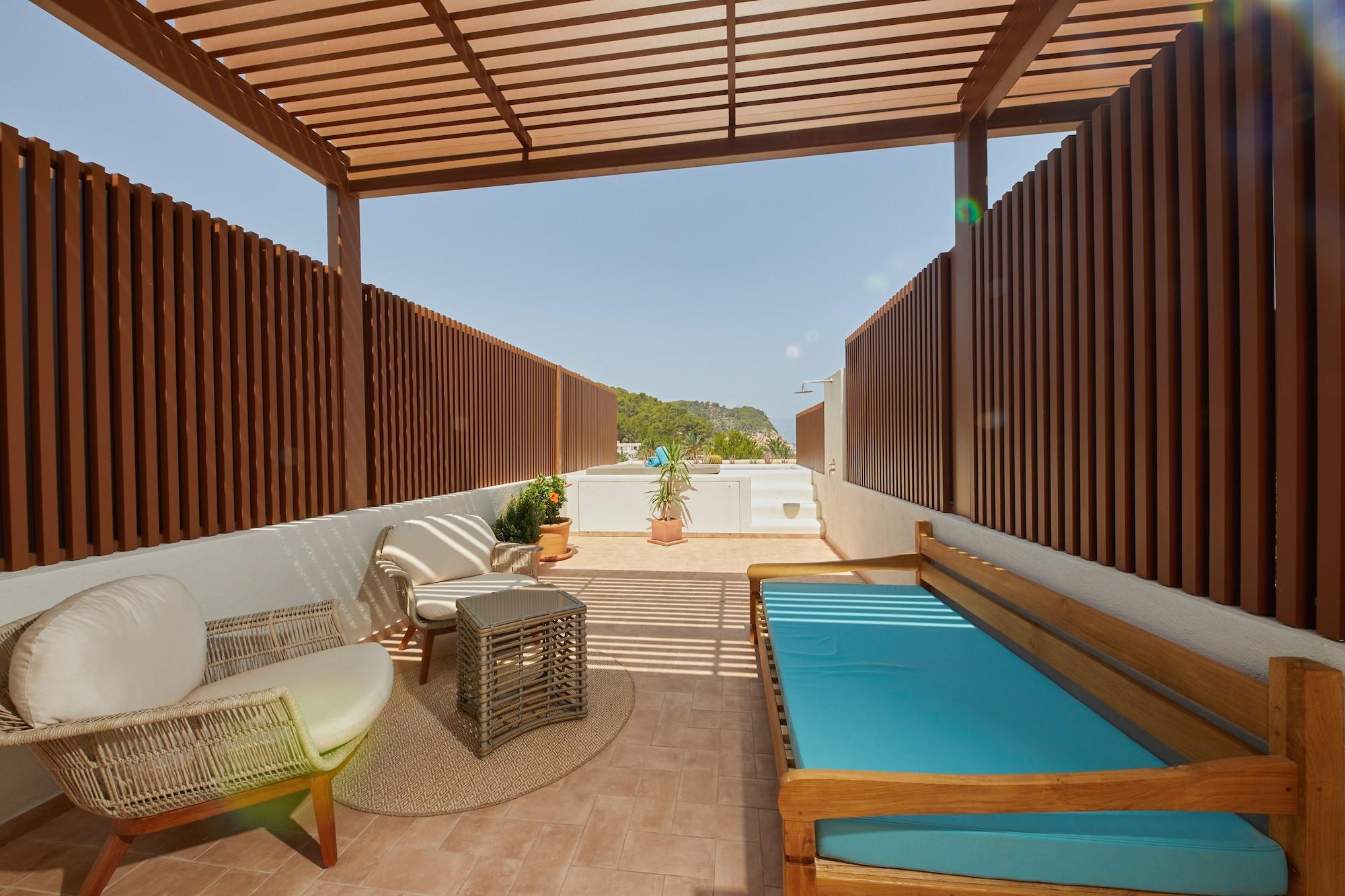 Cala San Miguel Ibiza Resort, Adults Only, Curio Collection By Hilton Port de Sant Miguel Екстер'єр фото Rooftop